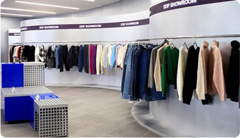DDP Smart Showroom, where Fashion meets High-tech
